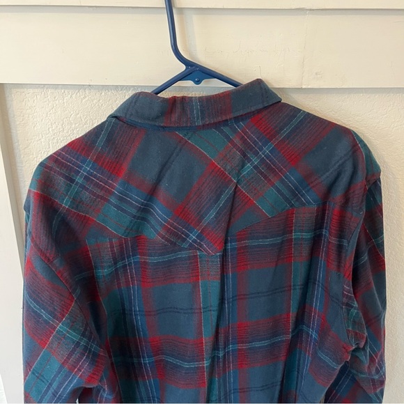 Vintage Pendleton Men's Large Virgin Wool Western Button-down Shirt - Picture 6 of 7